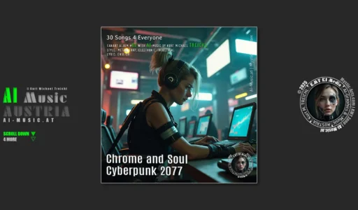 Chrome and Soul (Fanart Cyberpunk 2077) - AI Music Austria
