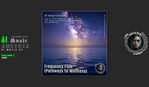 Cover Frequency Flow (Pathways to Wellness) - AI Music Austria