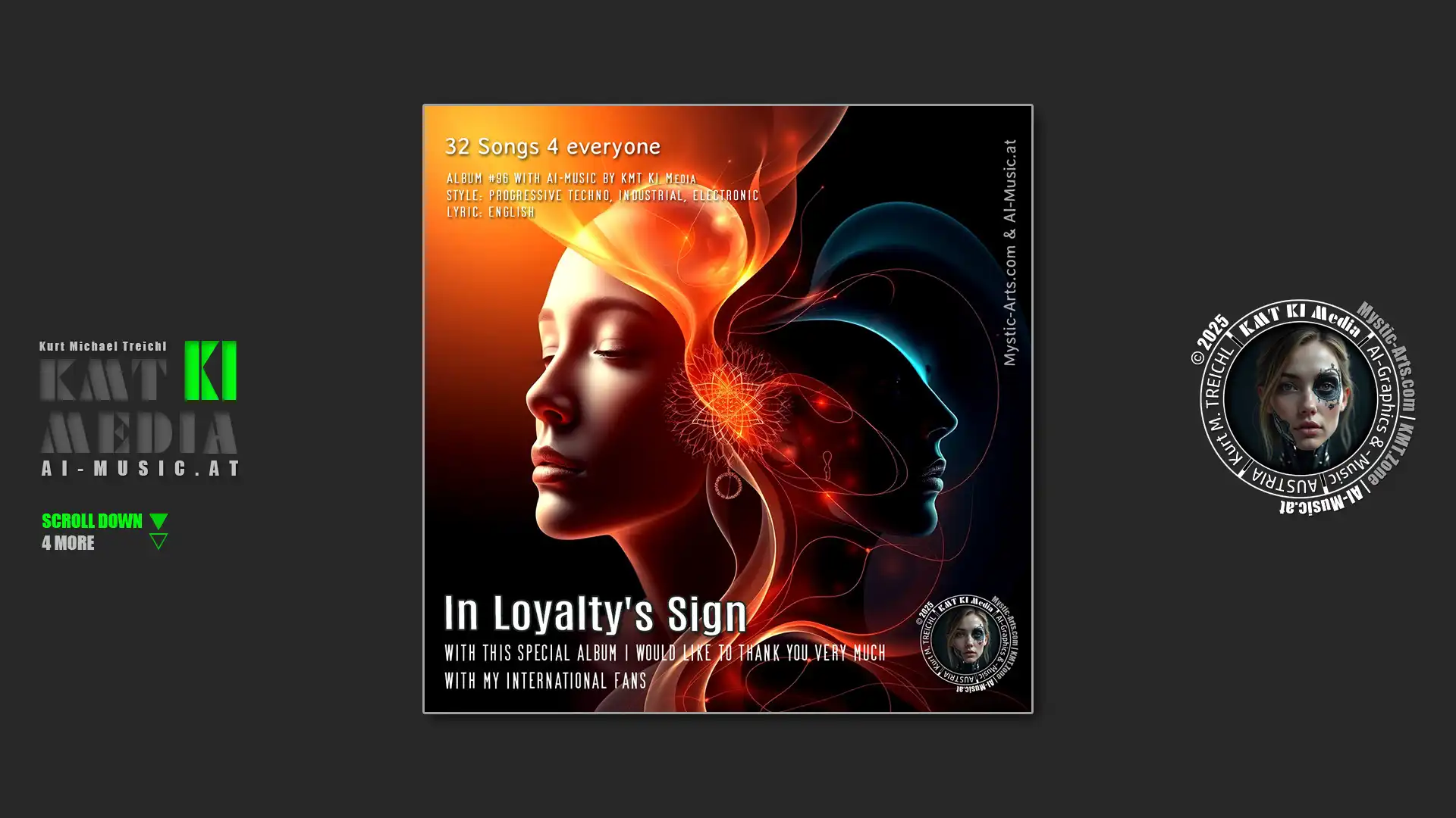 Cover In Loyalty's Sign AI Music Austria
