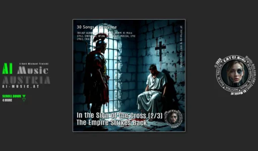 Cover In the Sign of the Cross Album 2 AI Music Austria