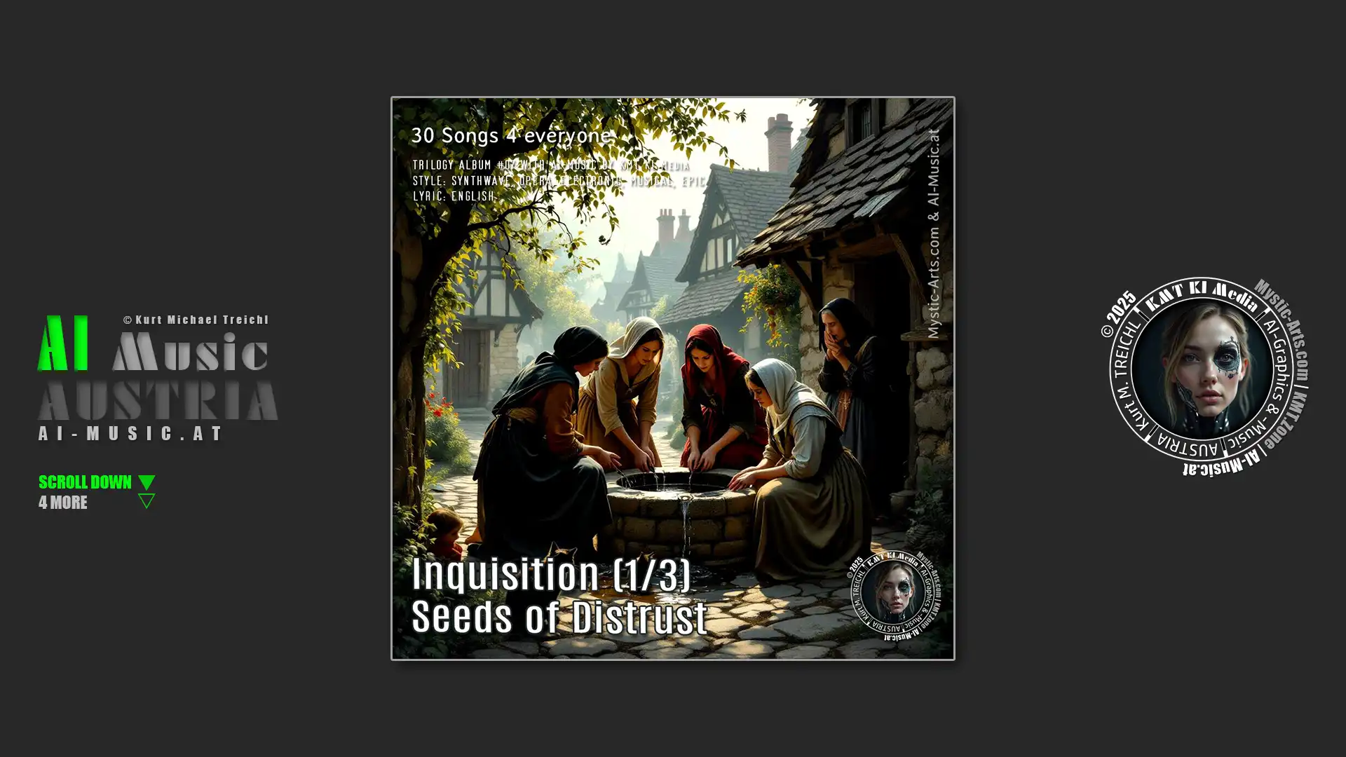 Cover Inquisition Album 1 AI Music Austria