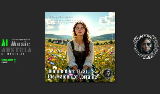 Cover Jeanne d'Arc Album 1 AI Music Austria