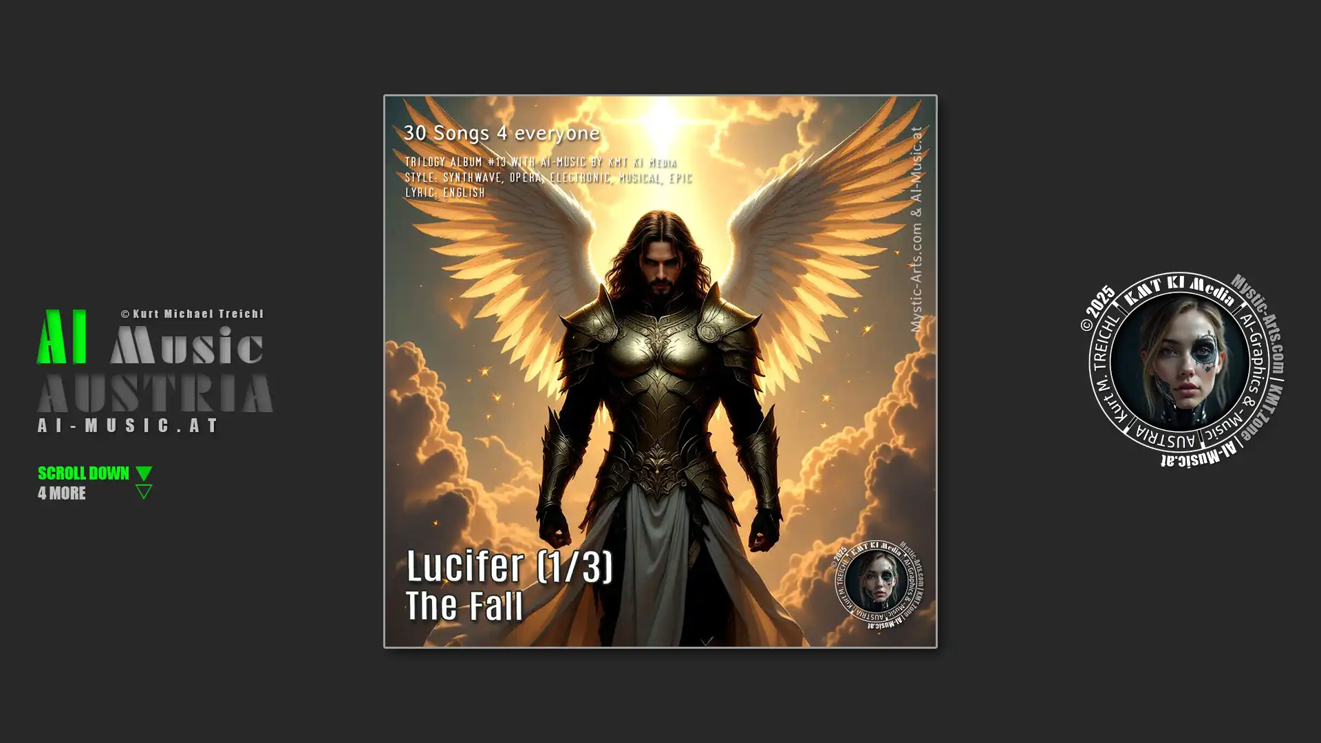 Cover Lucifer Album 1 AI Music Austria