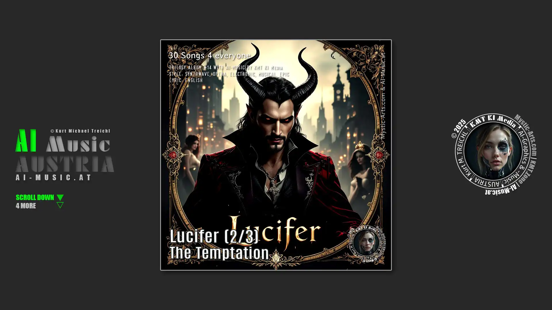 Cover Lucifer Album 2 AI Music Austria