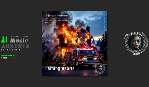 Flaming Hearts AI Music Austria