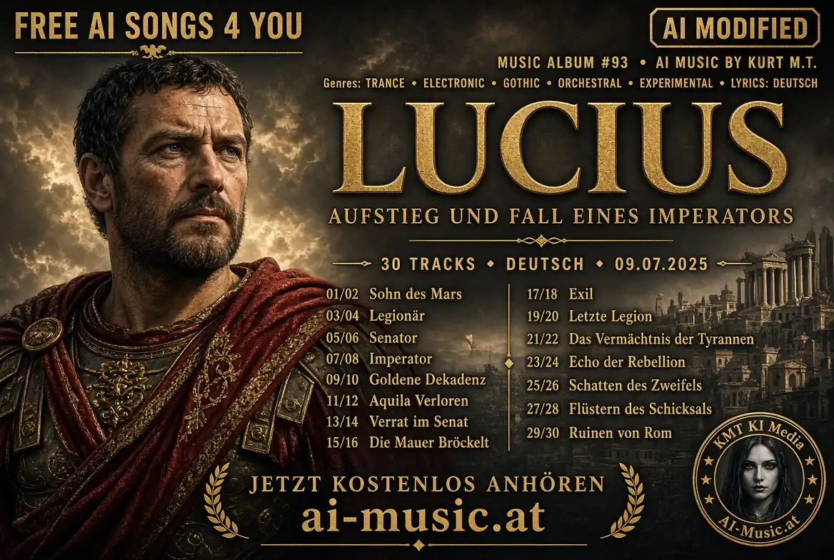 Lucius, Aufstieg und Fall eines Imperators (ai) AI Music Austria
