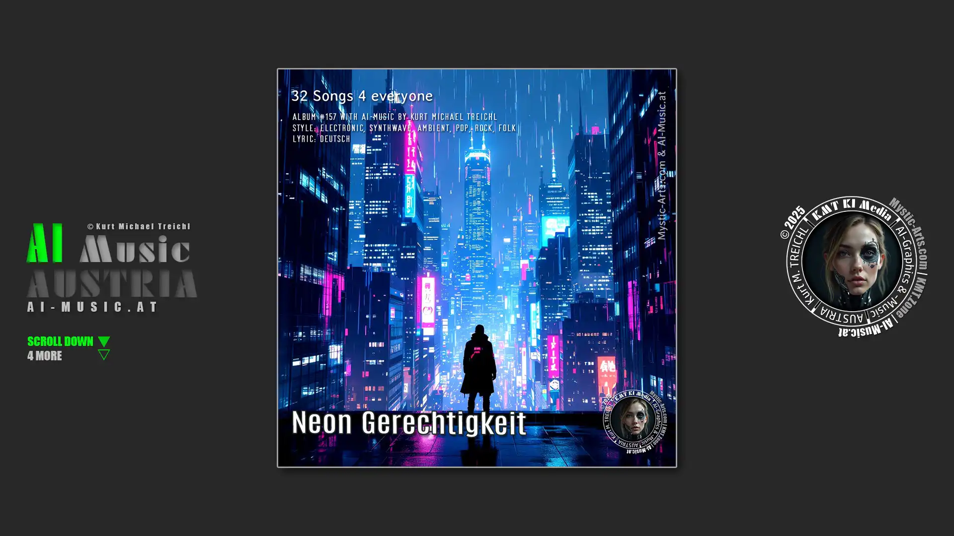 Neon Gerechtigkeit AI Music Austria