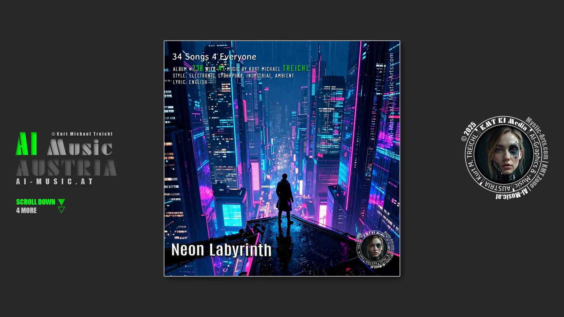 Neon Labyrinth - AI Music Austria