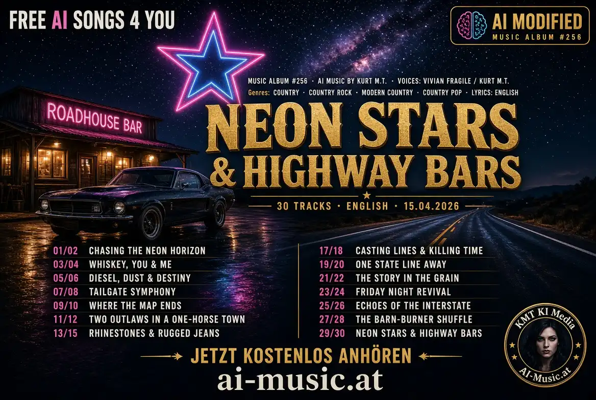 Neon Stars & Highway Bars (ai) AI Music Austria
