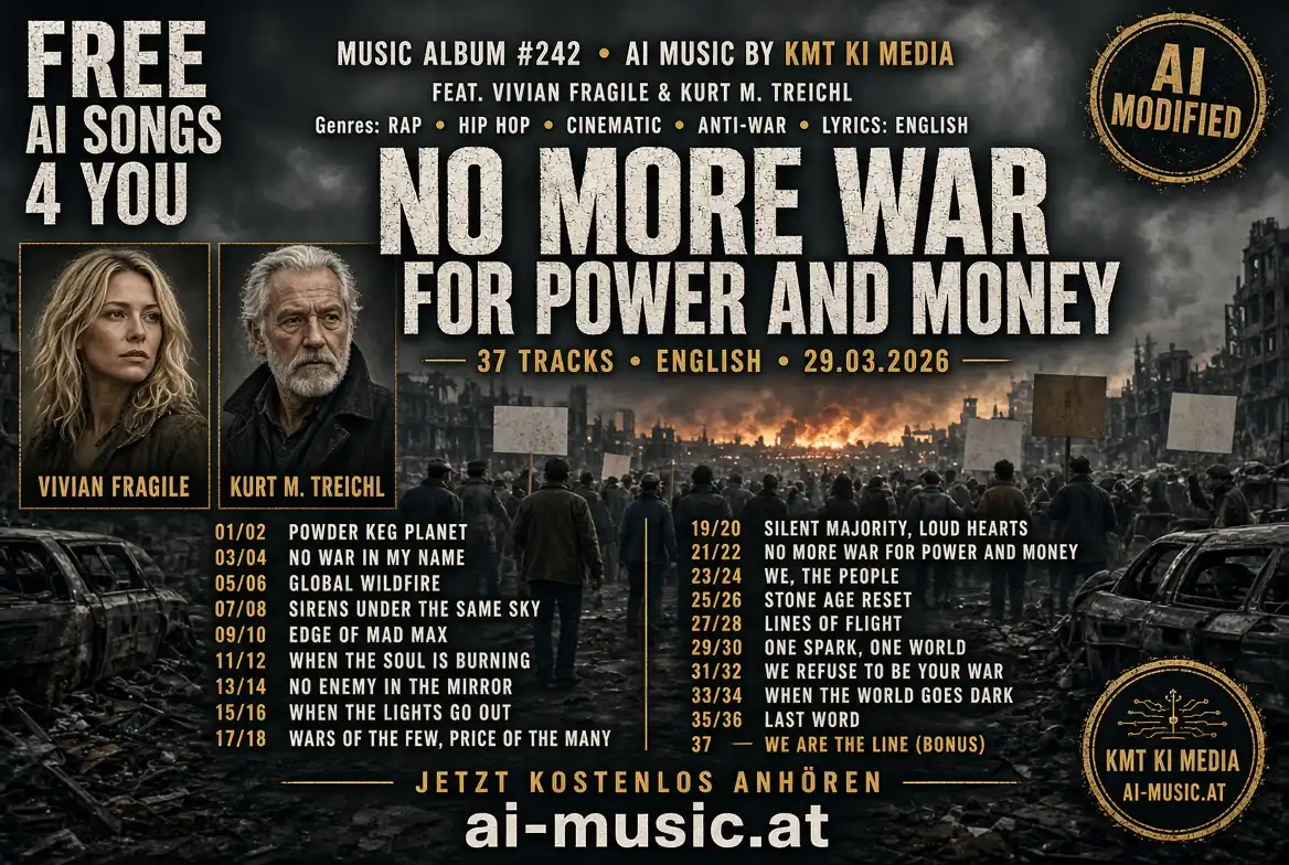 No More War for Power and Money (AI) AI Music Austria