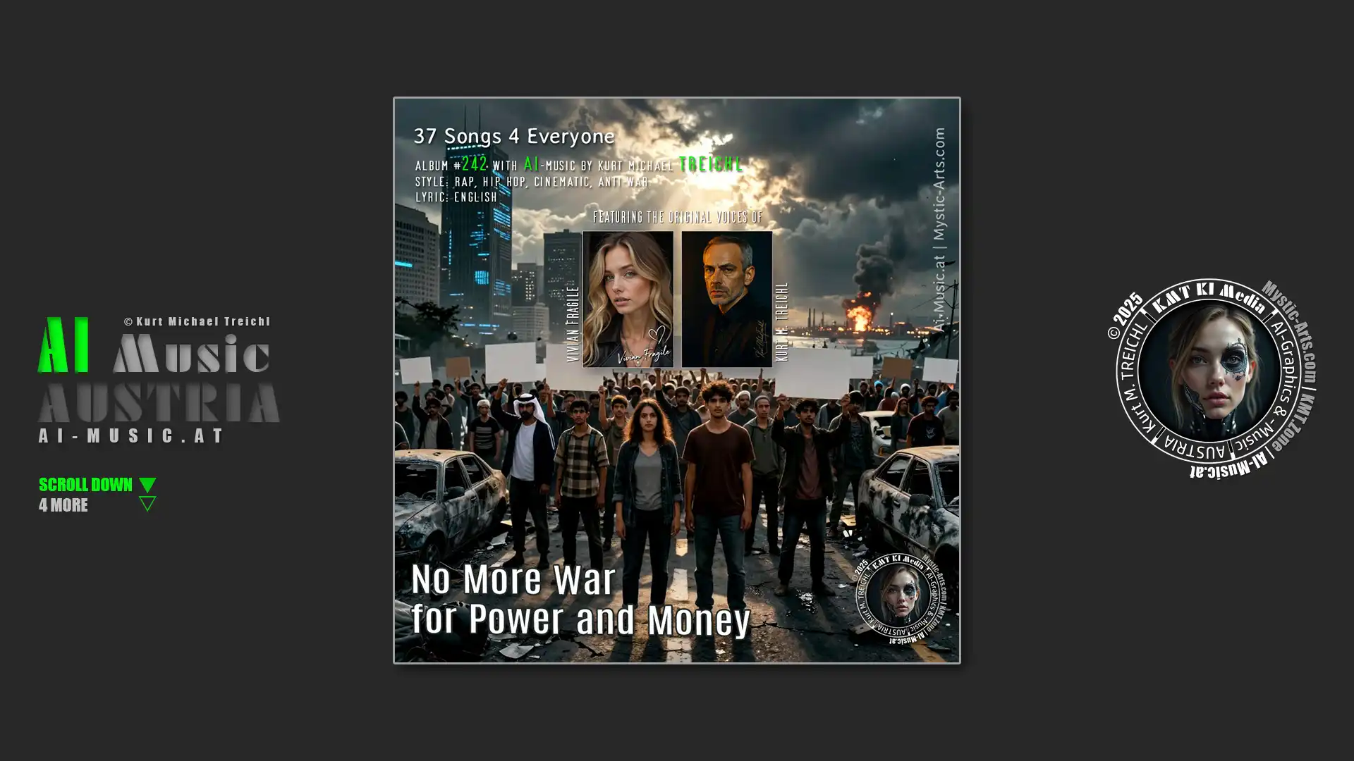 Album: No More War for Power and Money