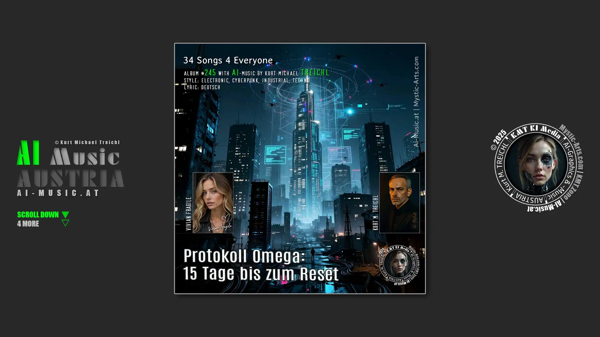Protokoll Omega - 15 Tage bis zum Reset - AI Music Austria