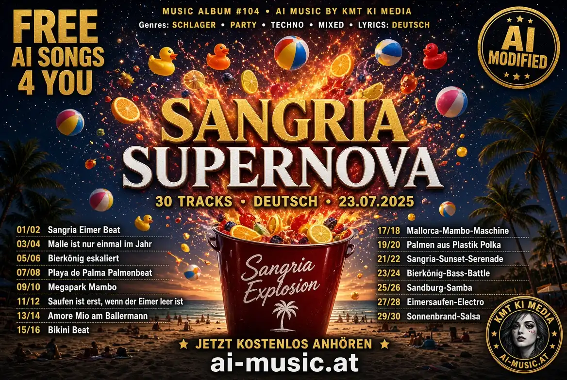 Sangria Supernova (AI) AI Music Austria