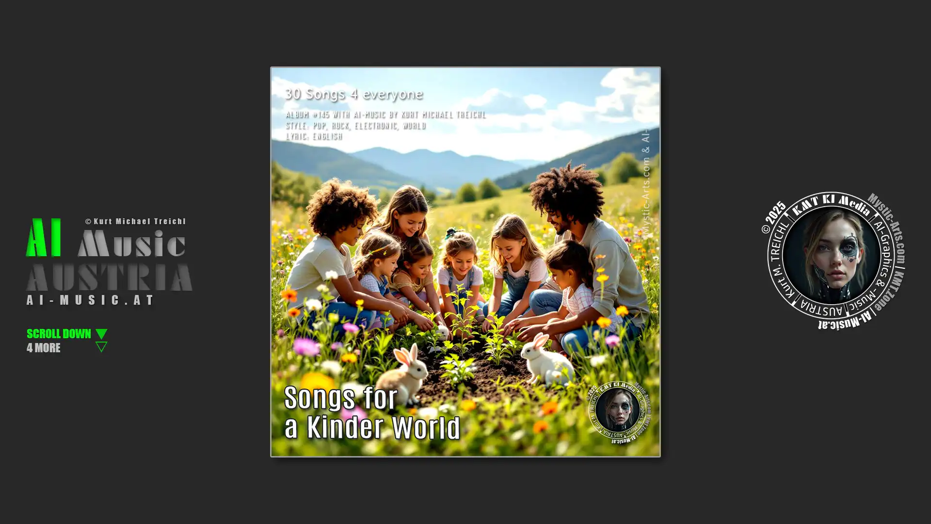 Songs for a Kinder World AI Music Austria