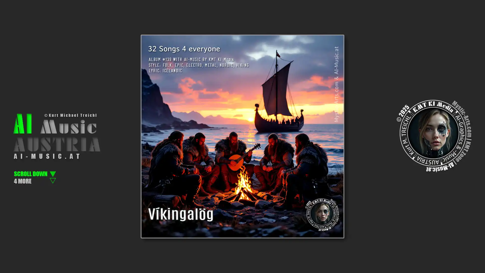 Víkingalög - AI Music Austria